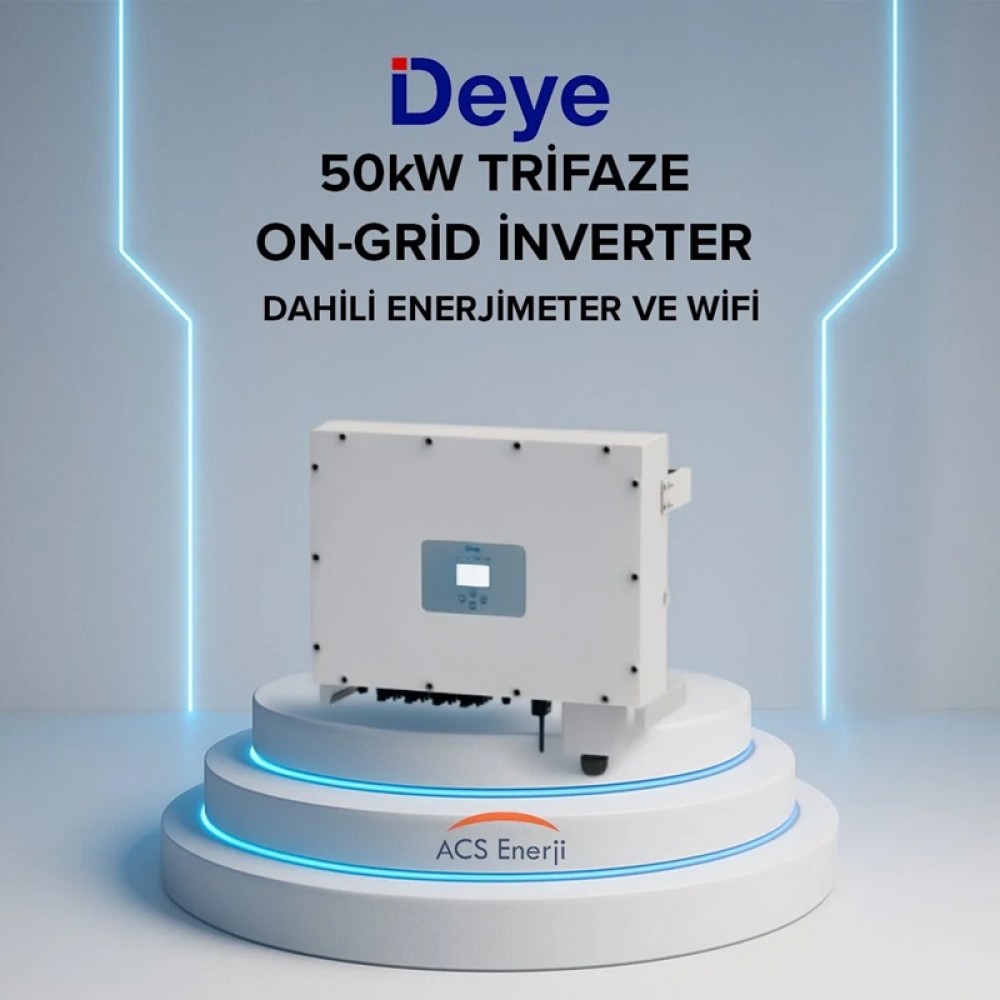 50 Kw On-Grid Trifaze İnverter Deye